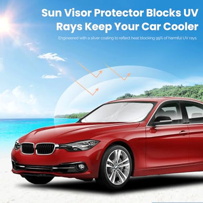 Windshield Sun Shade for 2019 (for 2019-2025 BMW 3 Series)