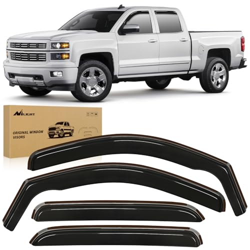 in Channel Window Visors for Silverado (Chevy Silverado 1500 2007-2013)