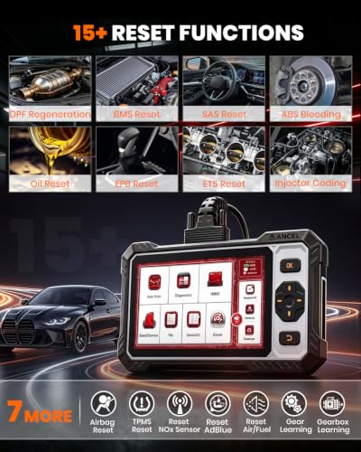 FX6000 Bidirectional OBD2 Scanner (Red-Black)