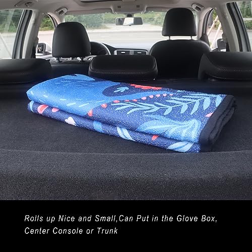Car Seat Cover Protector Front Seats (1Pcs Front Seat Towel / Dinosaur)