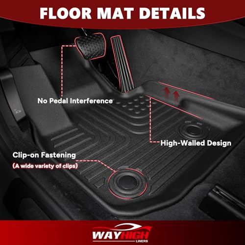 Floor Mats & Cargo Liner for Mazda CX30 2020 (BLACK)