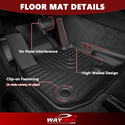 Floor Mats & Cargo Liner for Mazda CX30 2020 (BLACK)
