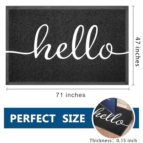 Funny Hello Mats Outside (5'11" x 3'11" / Hello)