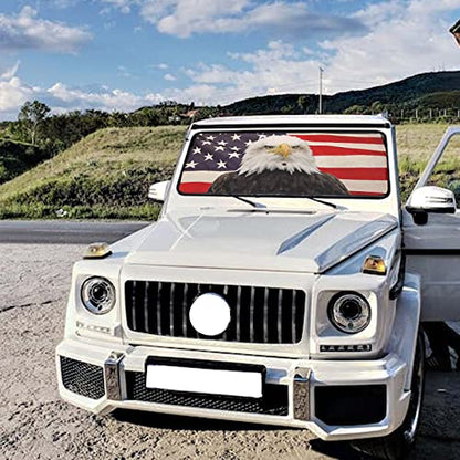 American Eagle Car Windshield Sun Shade (One Size / American Eagle)