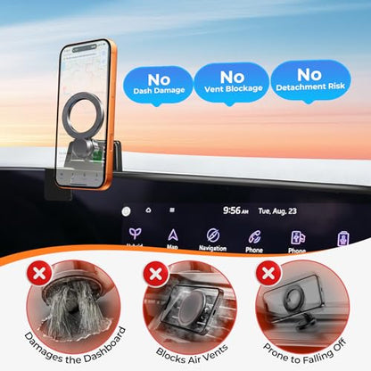 Car Phone Holder for KIA NIRO (Fit for 2023-2026 Niro/EV/Hybrid, 8/10.25-Inch)