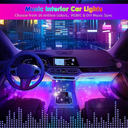 Car Led Strip Lights (12SMD 1IN4 / 3D Curved PVC)