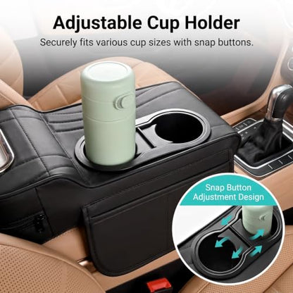 Multifunctional Car Armrest Cover (1 PC / Black)