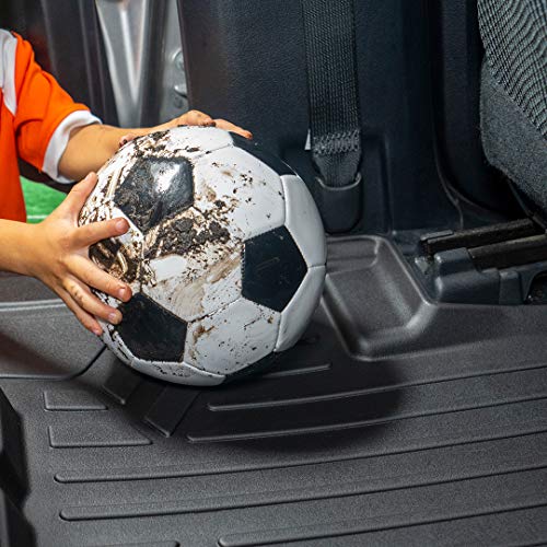 Custom Floor Mats 2 Row Liner Set Compatible with 2015