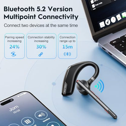 Bluetooth Headset (1 PACK)