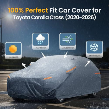Waterproof Toyota Corolla Cross (SUV Car Cover / Custom Fit Toyota Corolla Cross)