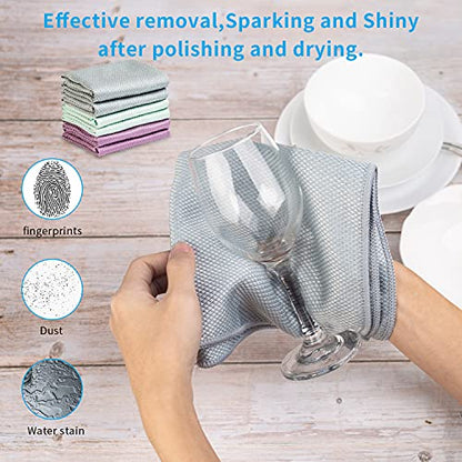 Streak Free Miracle Cleaning Cloths Easy Clean Nanoscale (Pink 6p)