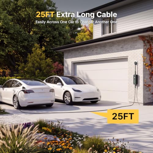 Level 2 EV Charger 30Amp 240V (30A-NEMA 10-30)