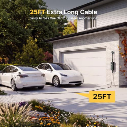 Level 2 EV Charger 30Amp 240V (30A-NEMA 10-30)