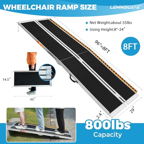 8FT Portable Wheelchair Ramp (8FT)