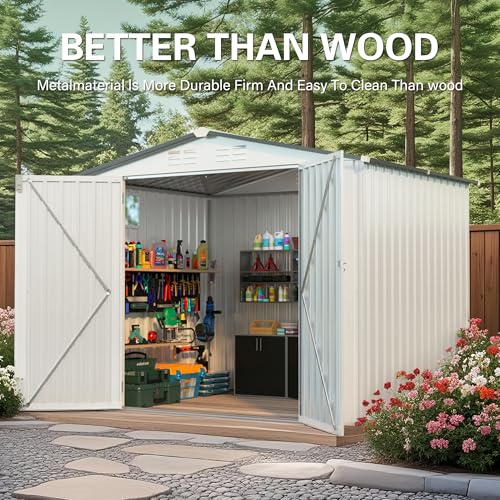8 x 6 FT Outdoor Storage Shed