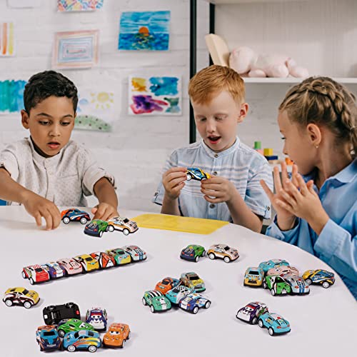 36PCS Mini Pull Back Cars for Kids Toddlers 3