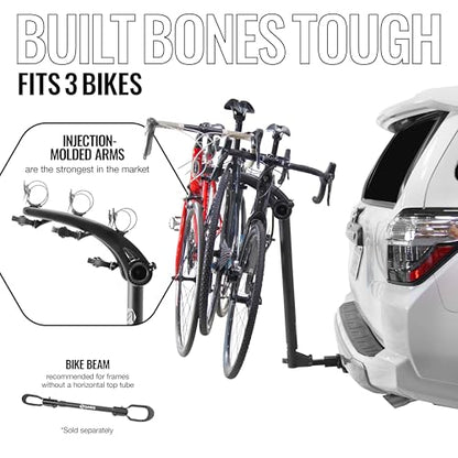 Bones 3 Bike Hitch Rack Bicycle Carrier (Bones Hitch / 3 Bike Carrier)