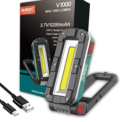 IPX5 1000LM COB Work Light (V1000 / Blue-2)