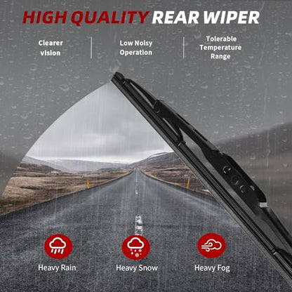 Premium Windshield Wiper Blades (24"+18"+13")