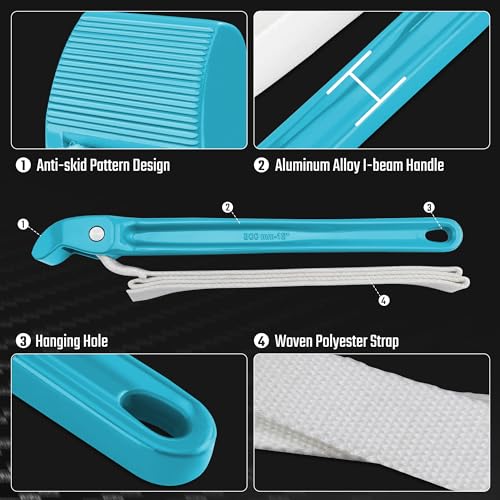 Strap Wrench 12" Handle (12 Inch / Blue)