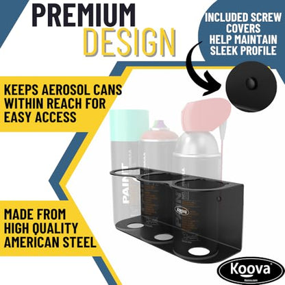 3 Aerosol Spray Can Holder (3-Can)