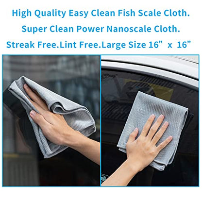 Nanoscale Cleaning Cloth (Green 6p)
