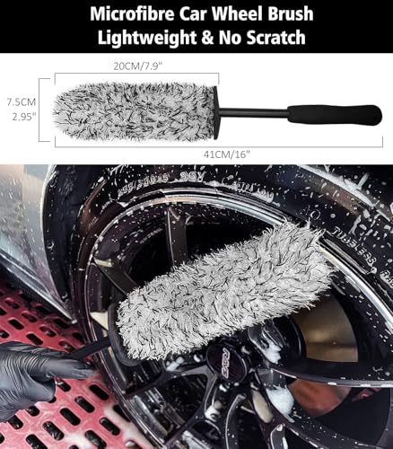 Wheel Cleaning Kit (5 Pack / Red)