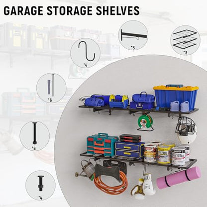 Garage Wall Shelves (A-1 PACK)