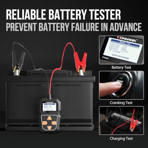 KW208 12V Car Battery Tester (KW208)