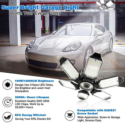 LED Garage Light (160W - 1Pack)