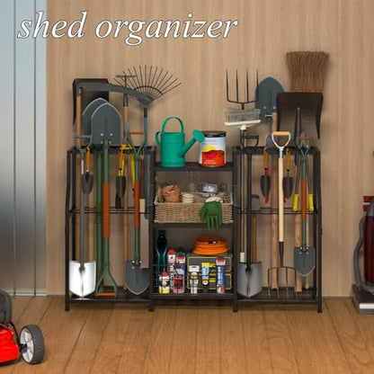 Garden Tool Organizer (XXL-48.45"W x 11.42"D x 30.32"H)