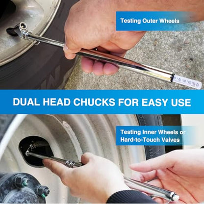 Dual Head Tire Pressure Gauge 10 (1pc Tire Pressure Gauge)