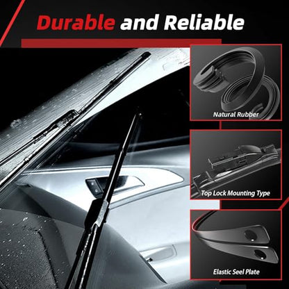 Windshield Wiper Blades Replacement for Subaru Outback 2020 (26"+18"+16")