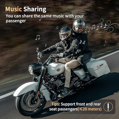 FX8 PRO Motorcycle Bluetooth Intercom (Double Pack)