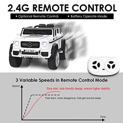 Ride On Truck (White / Maybach G650)