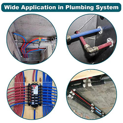 50 Pack 1 Inch PEX Cinch Clamps (1 Inch)