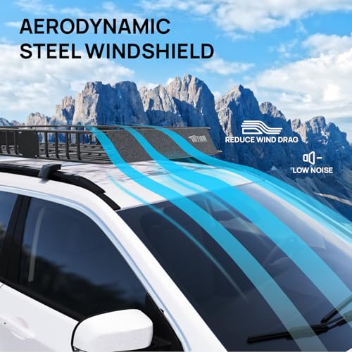 250lbs Extendable Rooftop Cargo Carrier (64*39*6)