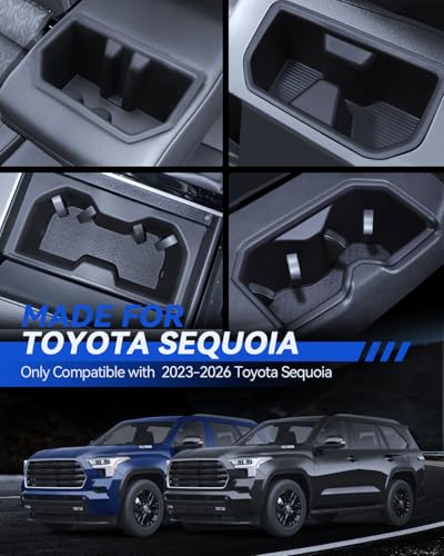 for Sequoia 5 Pcs Cup Holder Set 2023 (for 2023-2026 Sequoia)