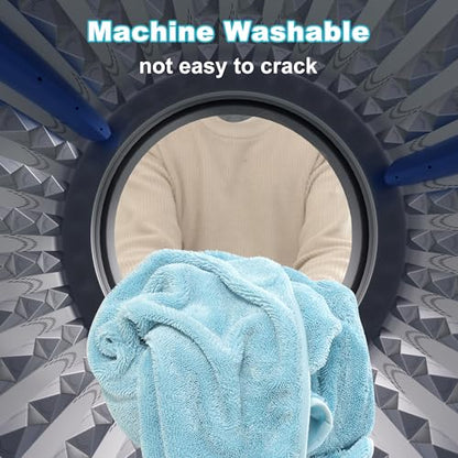 Car Drying Towels (New Car Towels - Blue / 35.4" x 23.6" - 1pcs)