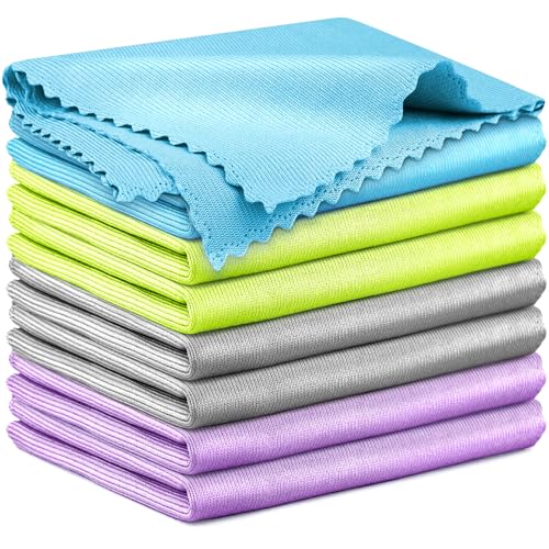 Glass Polishing Streak Free Miracle Cleaning Cloth (Multicolor)