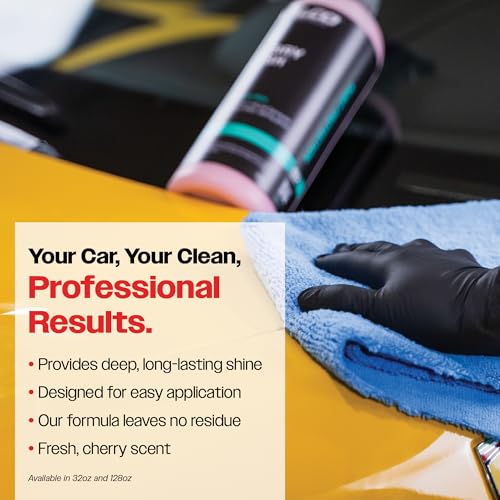 Cherry Flash Automotive Liquid Paste Wax for Hand Waxing (32 Fl Oz (Pack of 1))