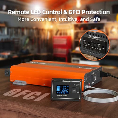 3080W Pure Sine Wave Power Inverter 24V to 110