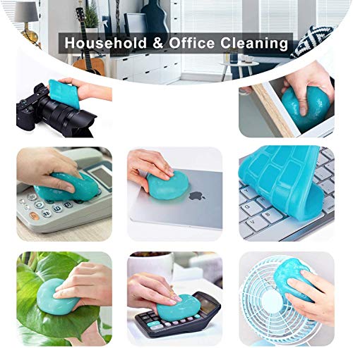 Car Cleaning Gel for Car Keyboard Electronics Home Office 100g Bag (1 Pack)