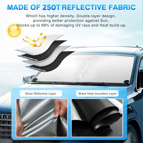 Windshield Sun Shade for 2017 (FOR | Cadillac XT5 2017-present)
