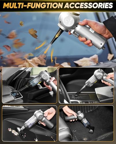 Car Vacuum Portable 6 (Silver)