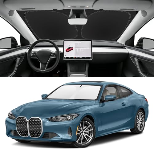 Custom Fit Windshield Sun Shade for BMW 4 (for 2021-2026 BMW 4-Series)