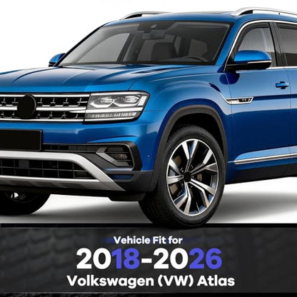 in Channel Rain Guards Fit for Volkswagen (For 2018-2026 Atlas)