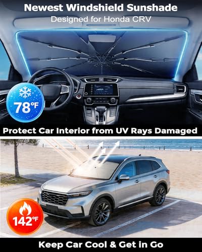 Umbrella Windshield Sun Shade for Honda CRV (FOR | Honda CRV (2008-2026))