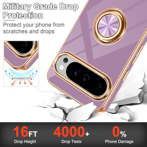 for Google Pixel 9 (Purple / 6.3" Pixel 9/9 Pro)
