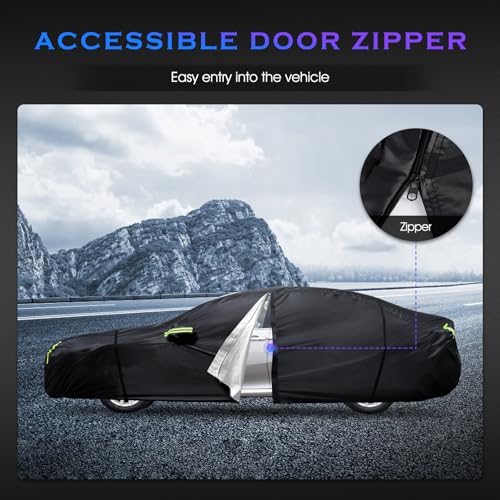 Car Cover Custom Fit for Toyota Corolla 2000 (Fit for Toyota Corolla Black)